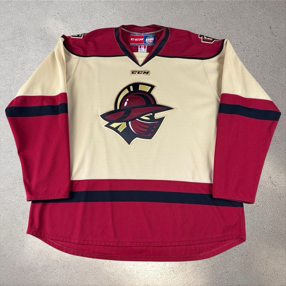 Authentic CCM Gwinnett Gladiators Stitched Hockey Jersey Adult 2XL ECHL